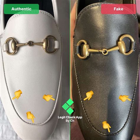 fake gucci loafers vs real|gucci slingback loafers dupe.